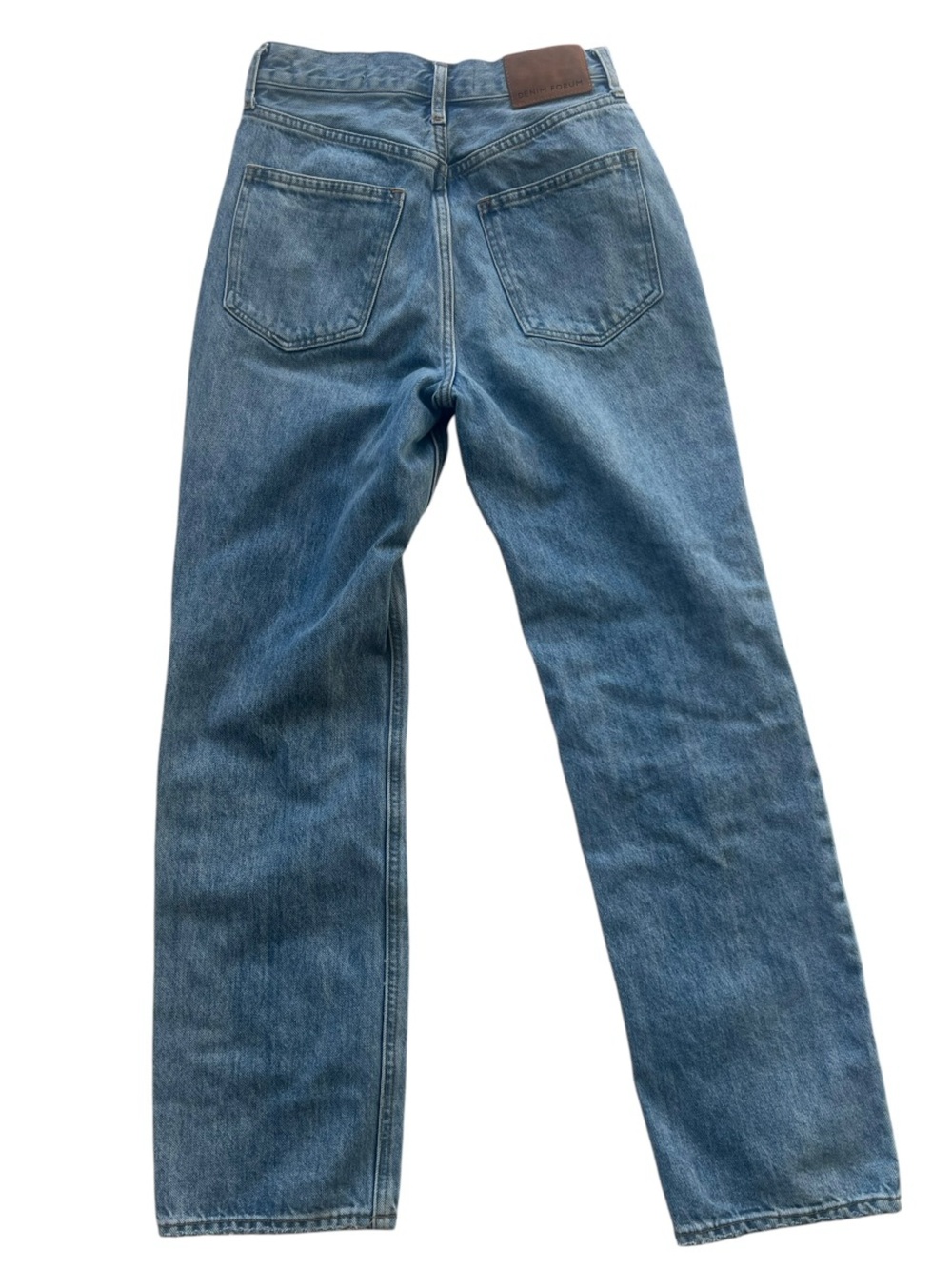 Aritzia Denim Forum Joni High Rise Loose Jeans 29L Light Wash Straight Baggy 23